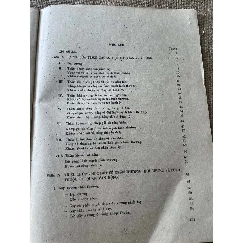 Triệu chứng học cơ quan vận động , 150 trang, khổ lớn  796430