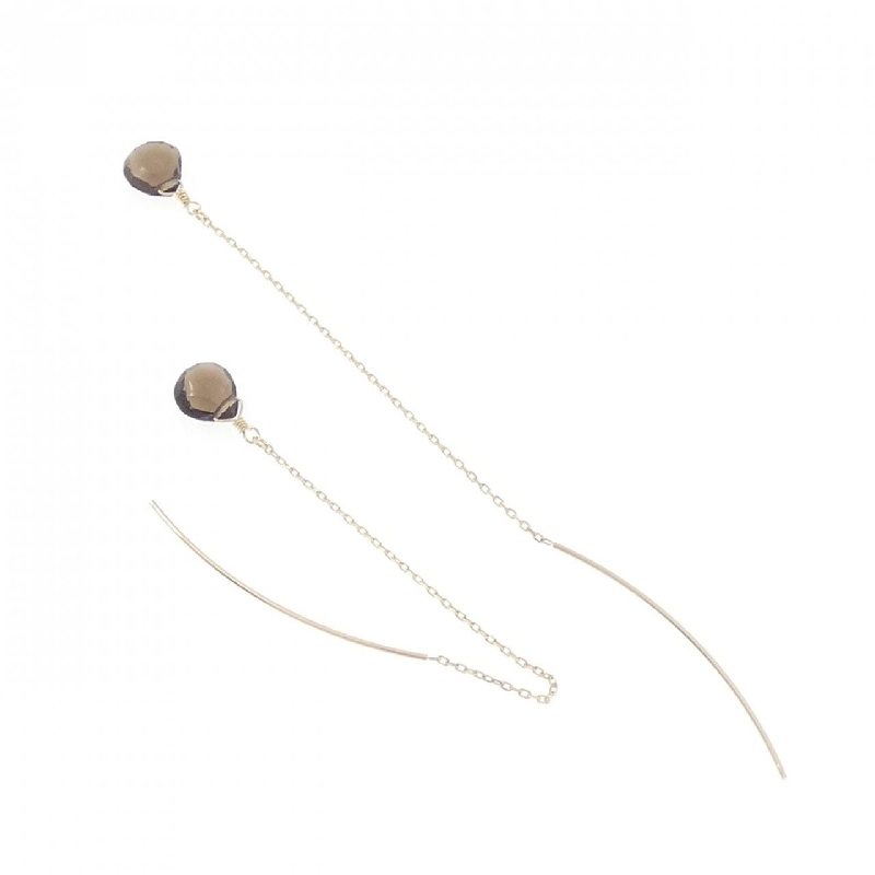 K10YG Đá quý khói Bông tai - Hàng hiệu Chính hãng 866155