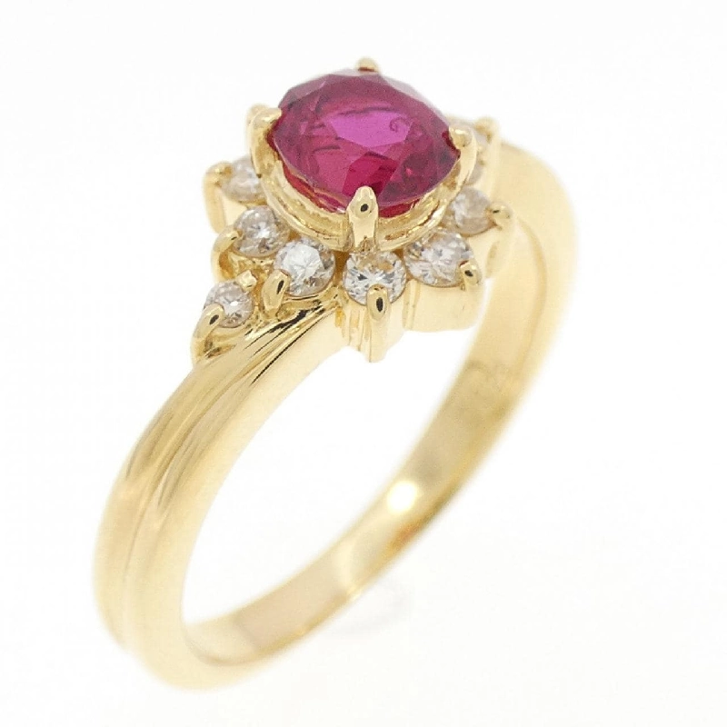Nhẫn Ruby K18YG 0.53CT - Hàng hiệu Chính hãng 854289