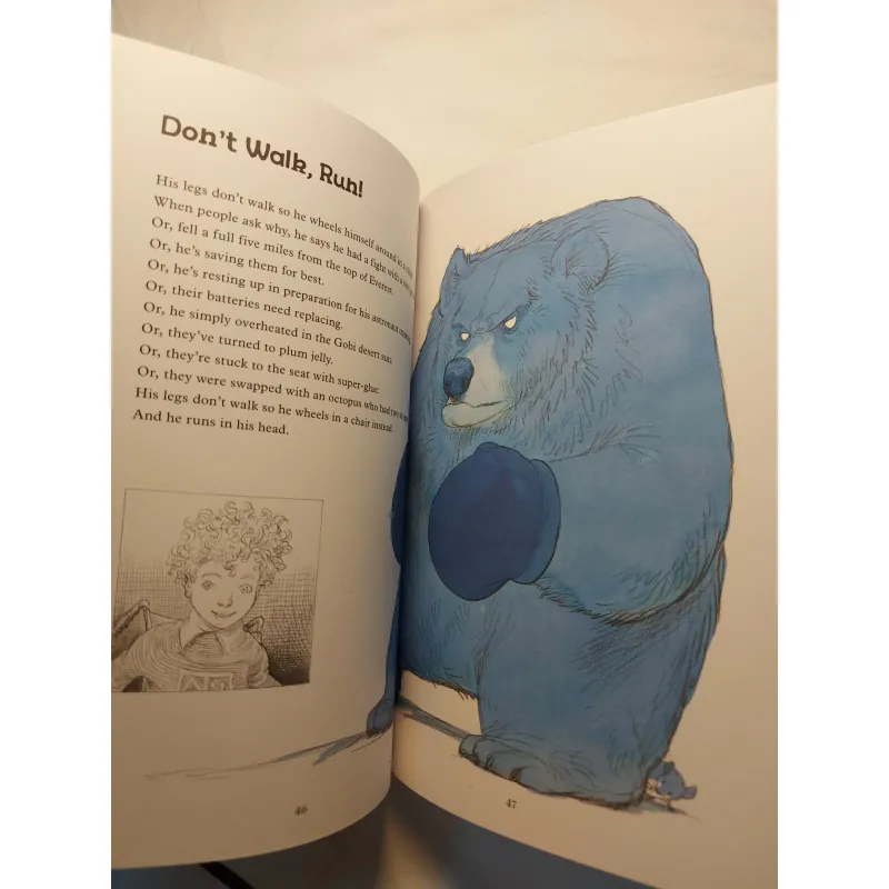 A KID IN MY CLASS - Rachel Rooney • Minh họa: Chris Riddell - Bìa cứng, khổ lớn, mới 99% 764556