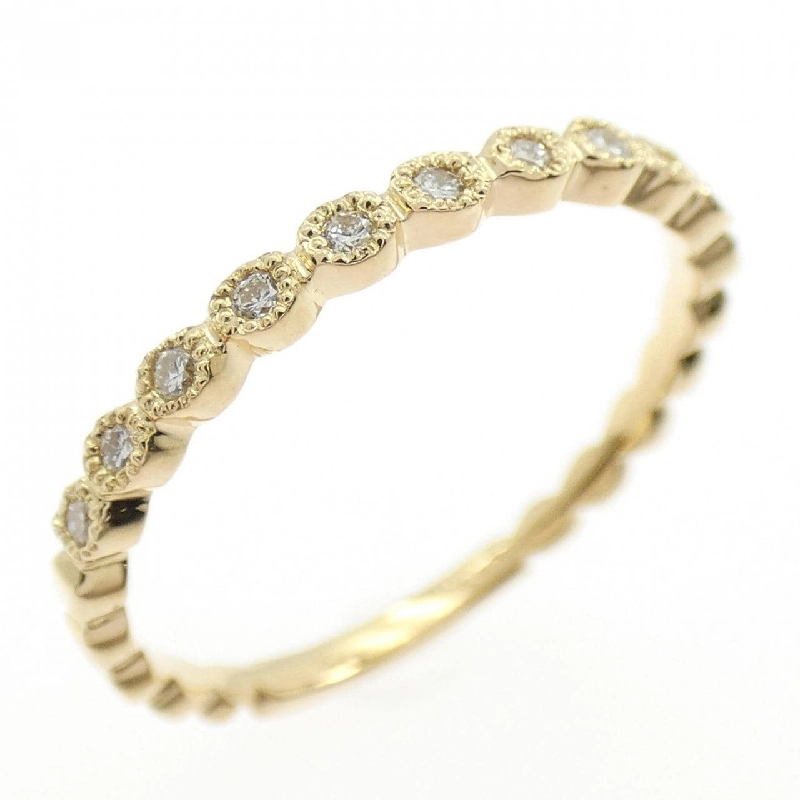 Nhẫn kim cương K18YG 0.10CT - Hàng hiệu chính hãng 852530
