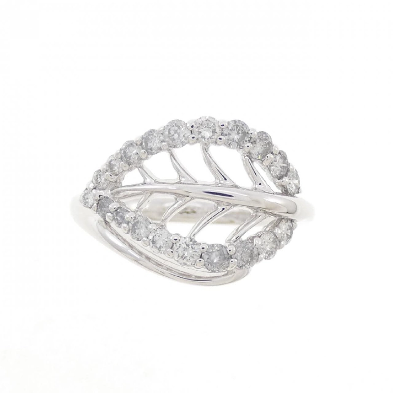 Nhẫn kim cương K18WG 0.55CT 672782