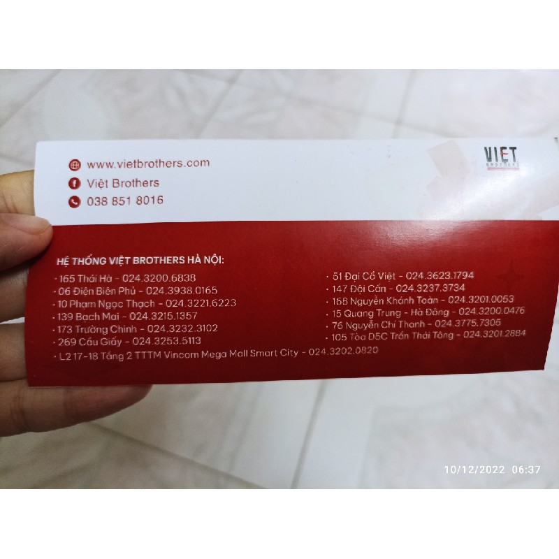 Voucher Vietbrother 5399