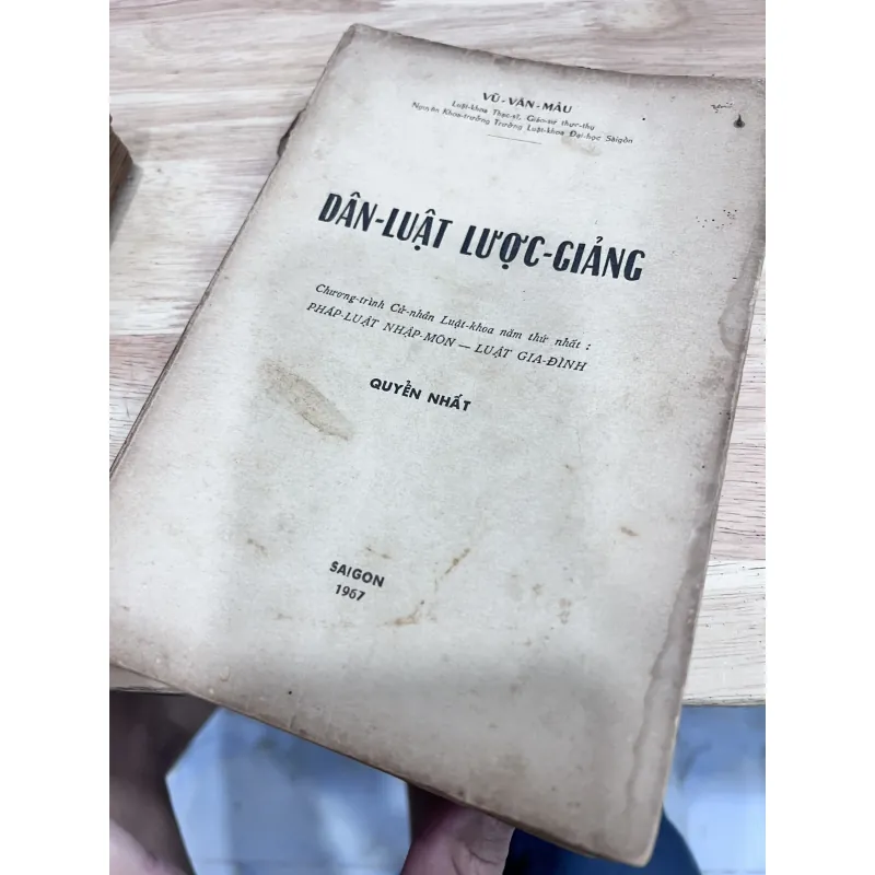 Dân luật lược giảng - Vũ Văn Mẫu  757791