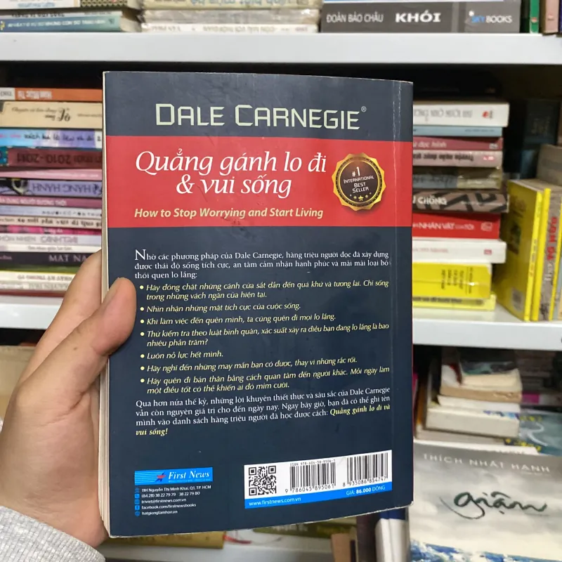 Quẳng Gánh Lo Đi và Vui Sống - 	Carnegie, Dale 435923