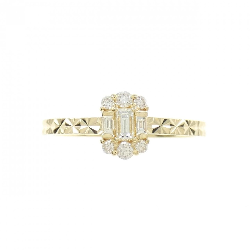 【Sản phẩm mới】Nhẫn kim cương K18YG 0.20CT 673254