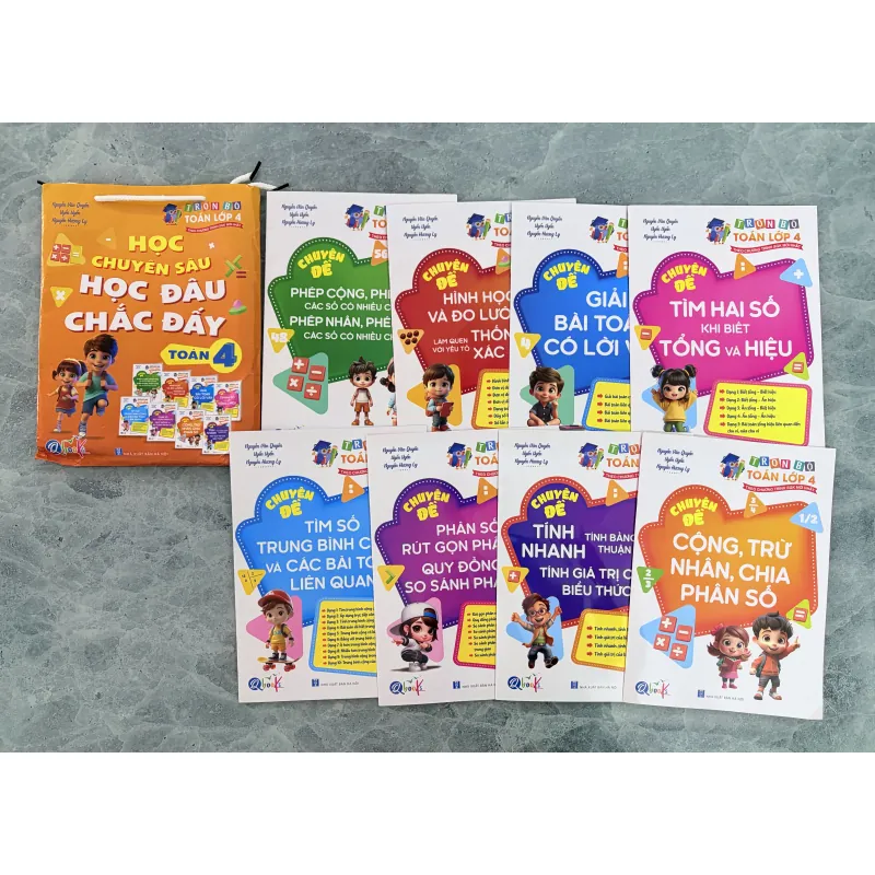 Trọn bộ Toán lớp 4 – Học chuyên sâu, học đâu chắc đấy 970968