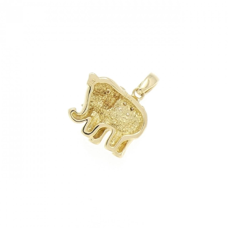 K18YG Voi Kim Cương Mặt Dây 0.01CT - Hàng hiệu Chính hãng 867954