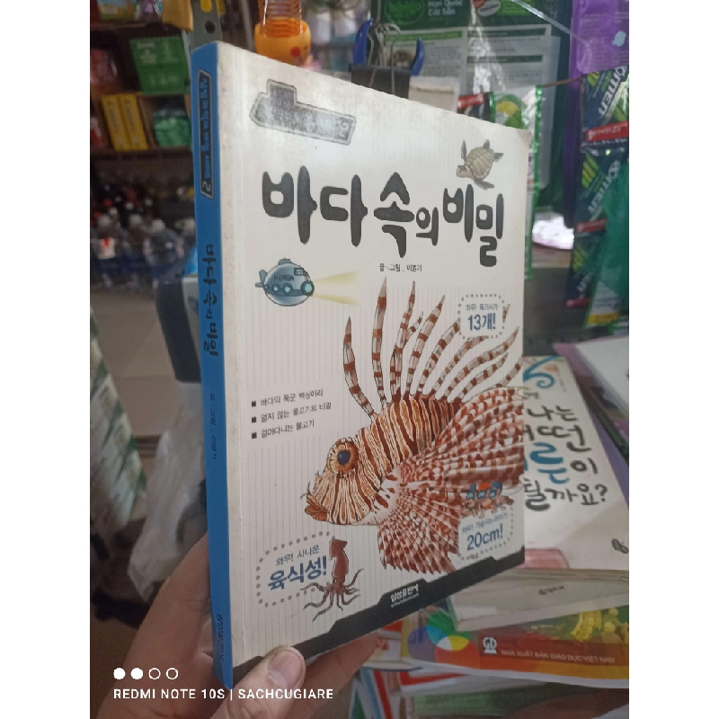 Đại dương cá nâu Tiếng Hàn 2005 sách màu Sách học tiếng Hàn HCM2702 930148