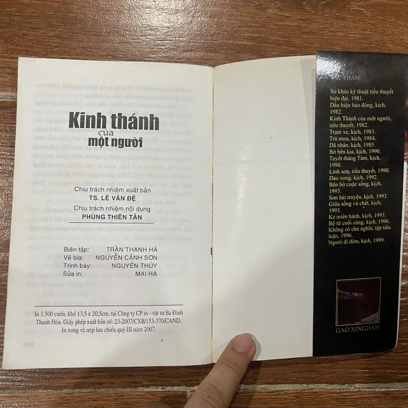Kinh thánh của một người - Cao Hành Kiện (7) 1018655