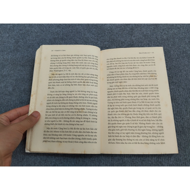 BÀN VỀ DÂN CHỦ - ROBERT A. DAHL 494519