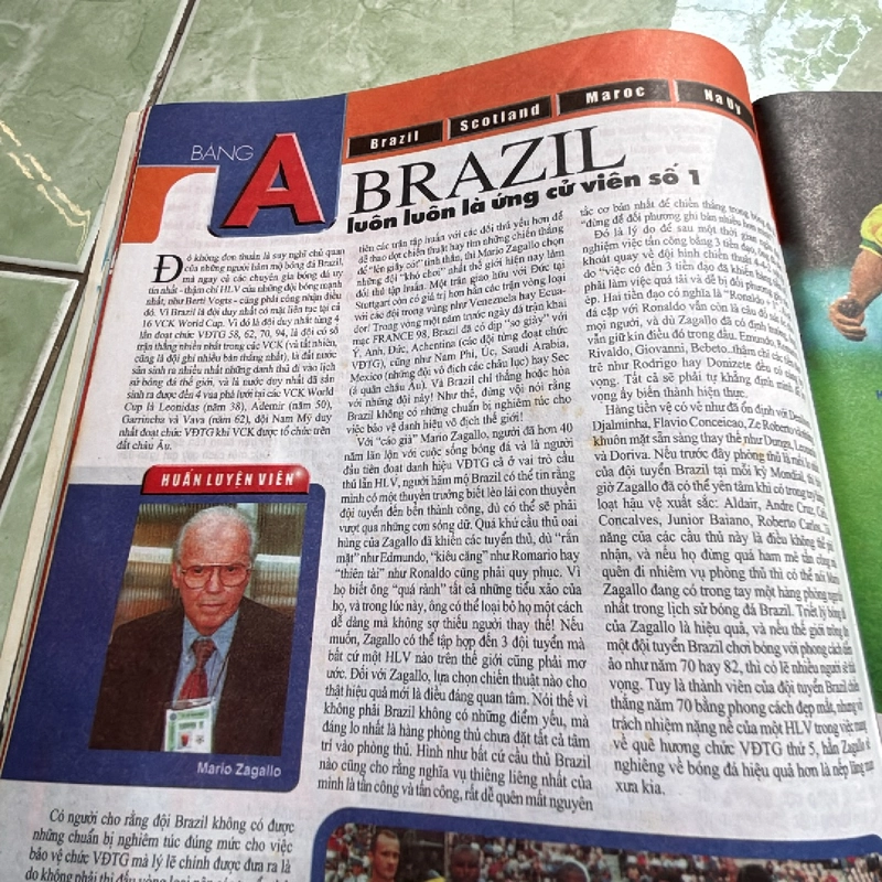 Tạp chí France 98 - Brazil thách thức toàn thế giỡi 442190