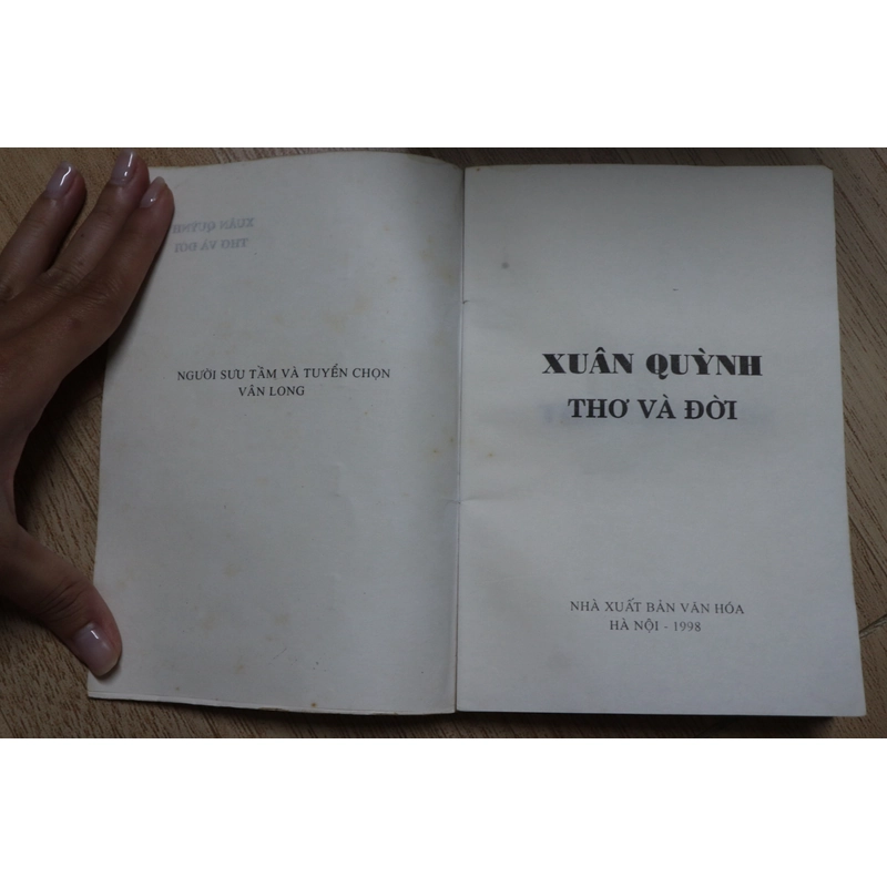 Xuân Quỳnh Thơ và Đời 1998 479391