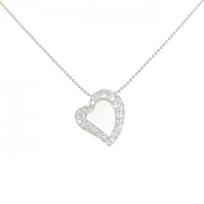 Dây chuyền kim cương hình trái tim PT900/PT850 0.50CT - Hàng hiệu Chính hãng 855875