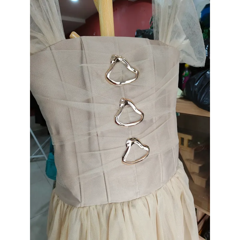 Váy cúp ngực hở vai dáng dài 755813