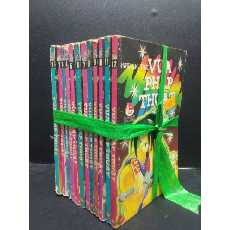 [Phiên Chợ Sách Cũ] Bộ 12 cuốn (tập 1 đến tập 12) Vua pháp thuật - Hiroyuki Trkei 2303 418908