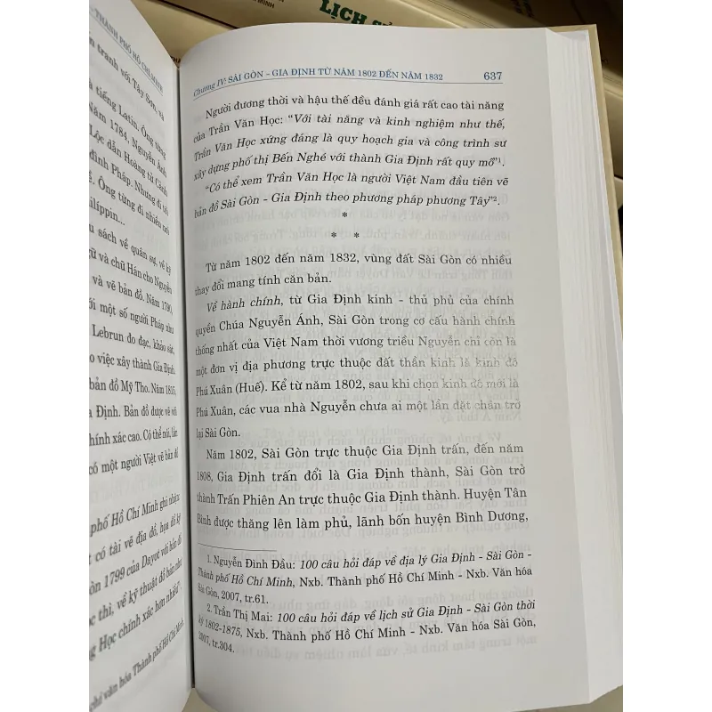 Lich sử Sài Gòn - Tp. Hồ Chí Minh (bộ 6c bìa cứng có hộp) 960023