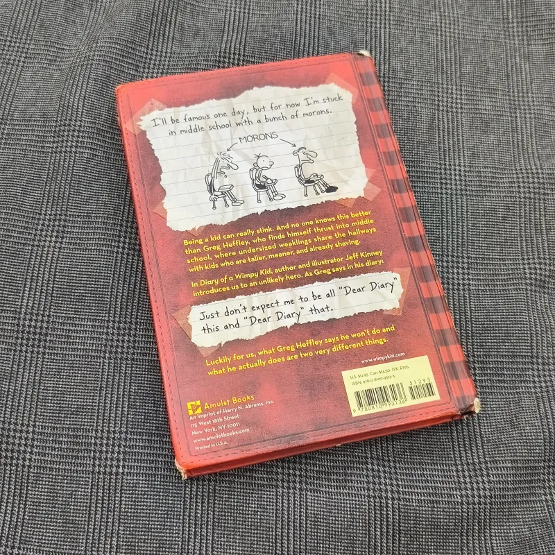 (Hardback) Diary of a Wimpy Kid - Book 1 - Jeff Kinney  1036162