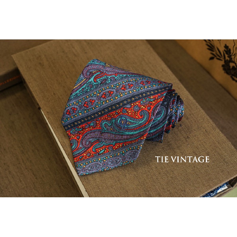 CÀ VẠT CHRISTIAN DIOR MONSIEUR / PAISLEY TIE  7541