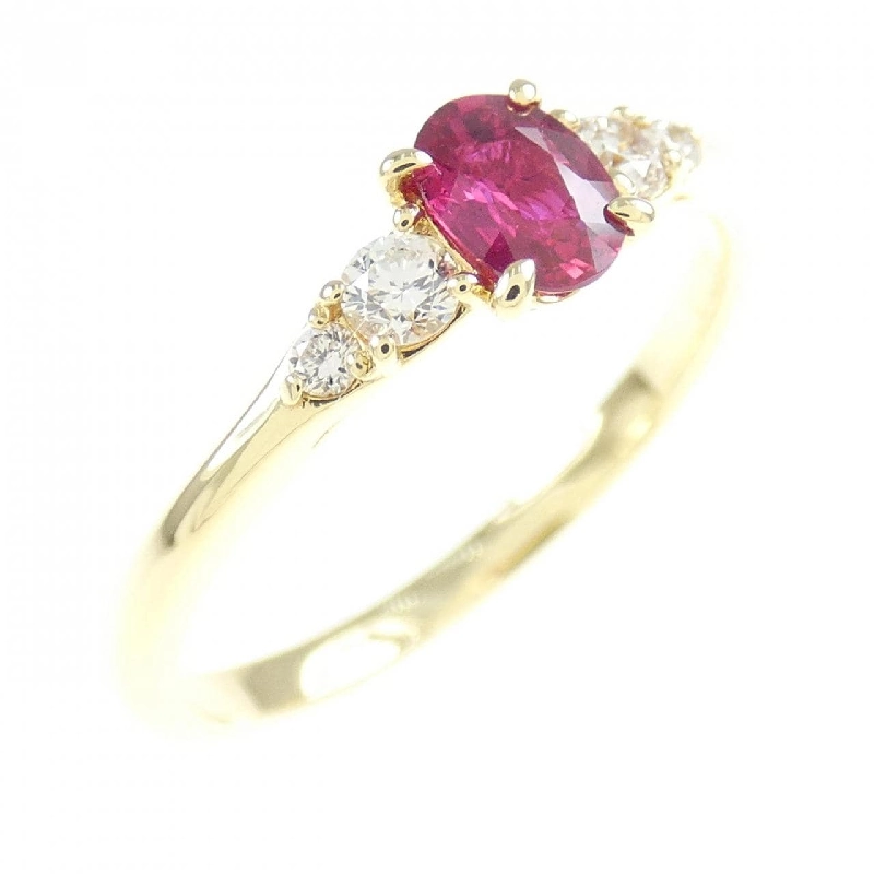 Nhẫn Ruby K18YG 0.26CT 668078