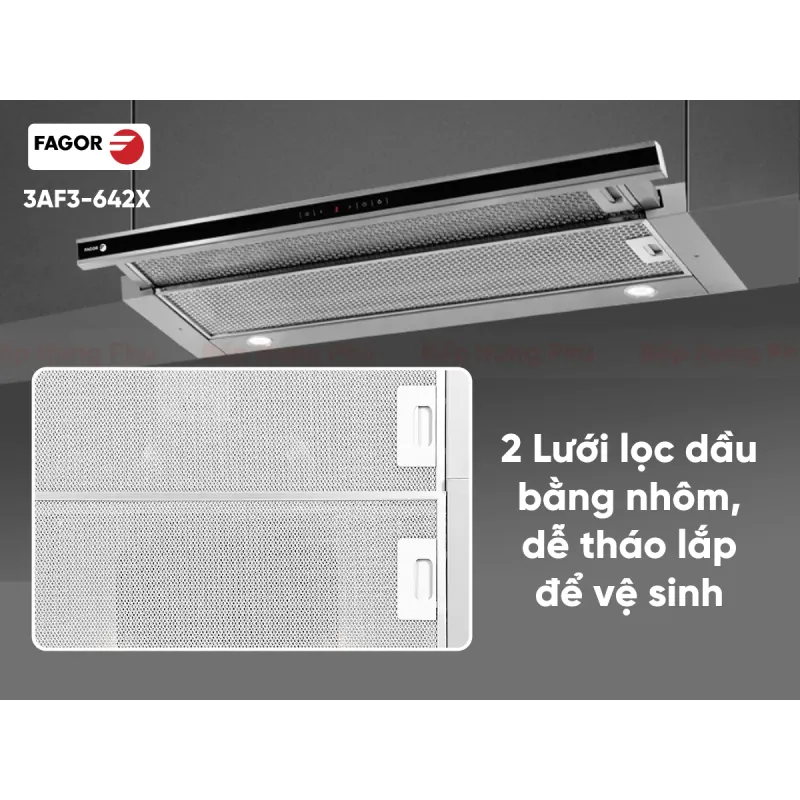 Máy Hút Mùi Âm Tủ 3AF3-642X: 4 Cấp Độ Hút Linh Hoạt & Hẹn Giờ Thông Minh CHÍNH HÃNG 591911