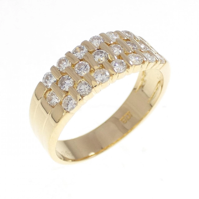 Nhẫn kim cương K18YG 0.61CT - Hàng hiệu Chính hãng 850107