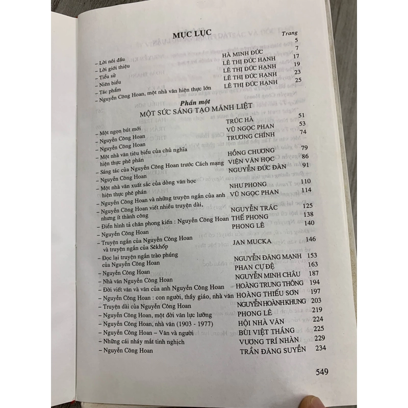 Nguyễn công hoan về tác gia và tác phẩm. 999 469854