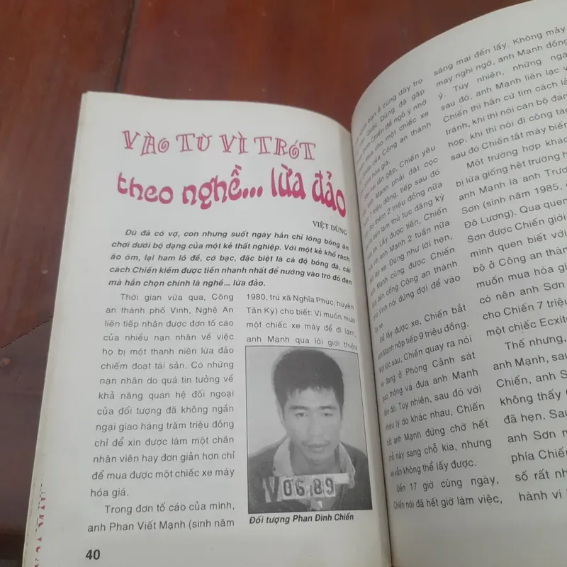 AN NINH TRẬT TỰ số 236 705285