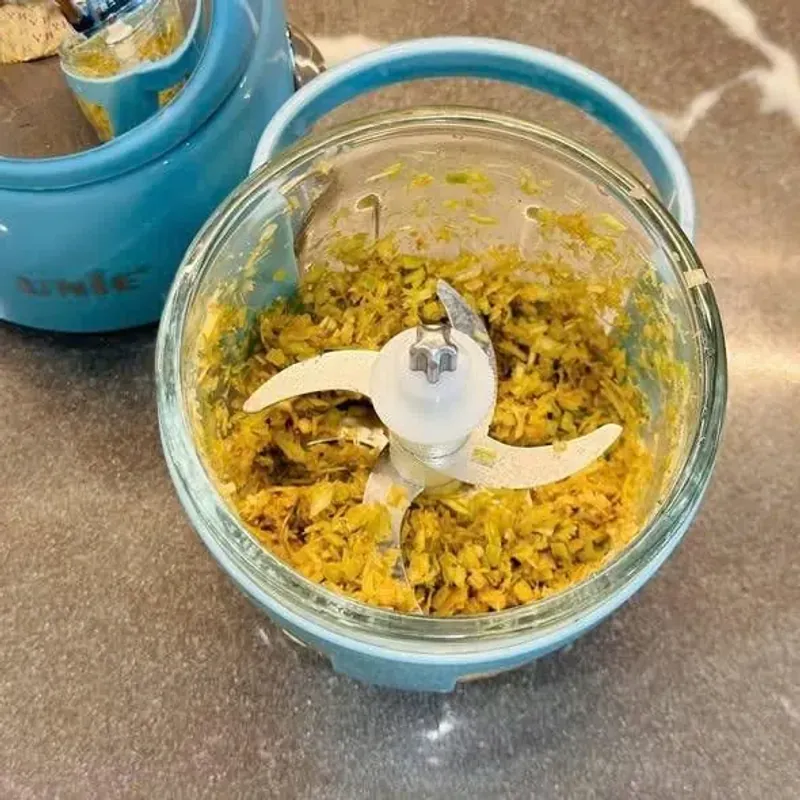 Máy xay mini UMB02 nhỏ gọn, cối thủy tinh kháng khuẩn, lưỡi dao 3 tầng bằng inox304 792934