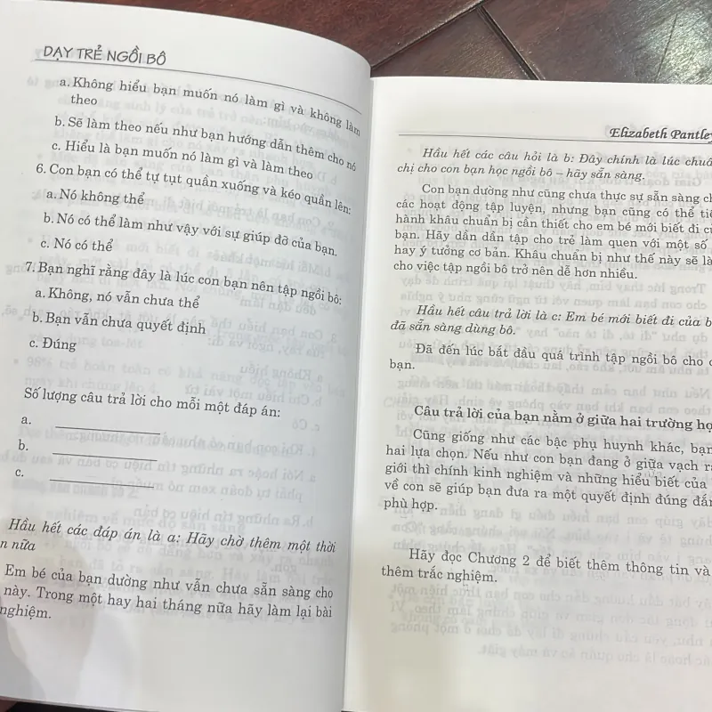 DẠY TRẺ NGỒI BÔ PHƯƠNG PHÁP HIỆU QUẢ GIÚP TRẺ TỰ LẬP  1040365