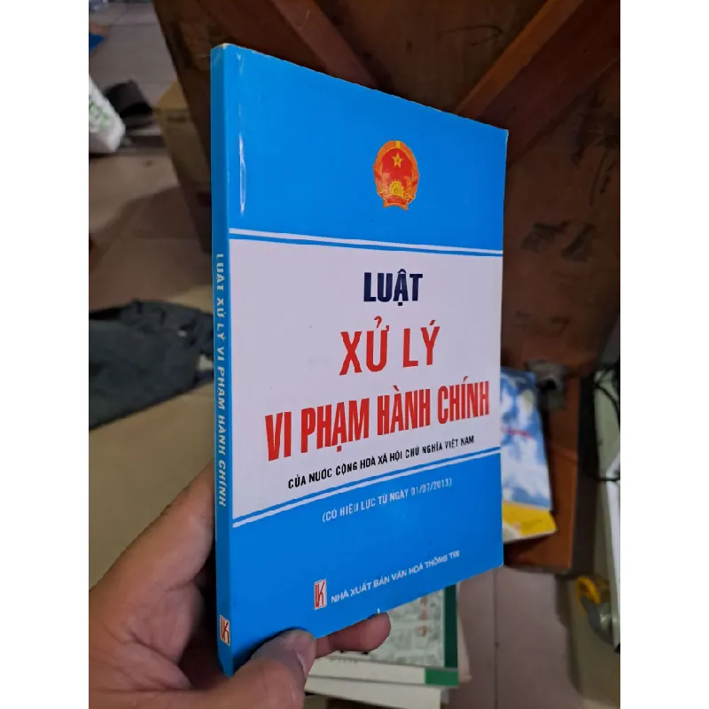 [Sách Cũ SCGR] Luật xử lý vi phạm hành chính LỊCH SỬ - CHÍNH TRỊ - TRIẾT HỌC HCM1008 681012