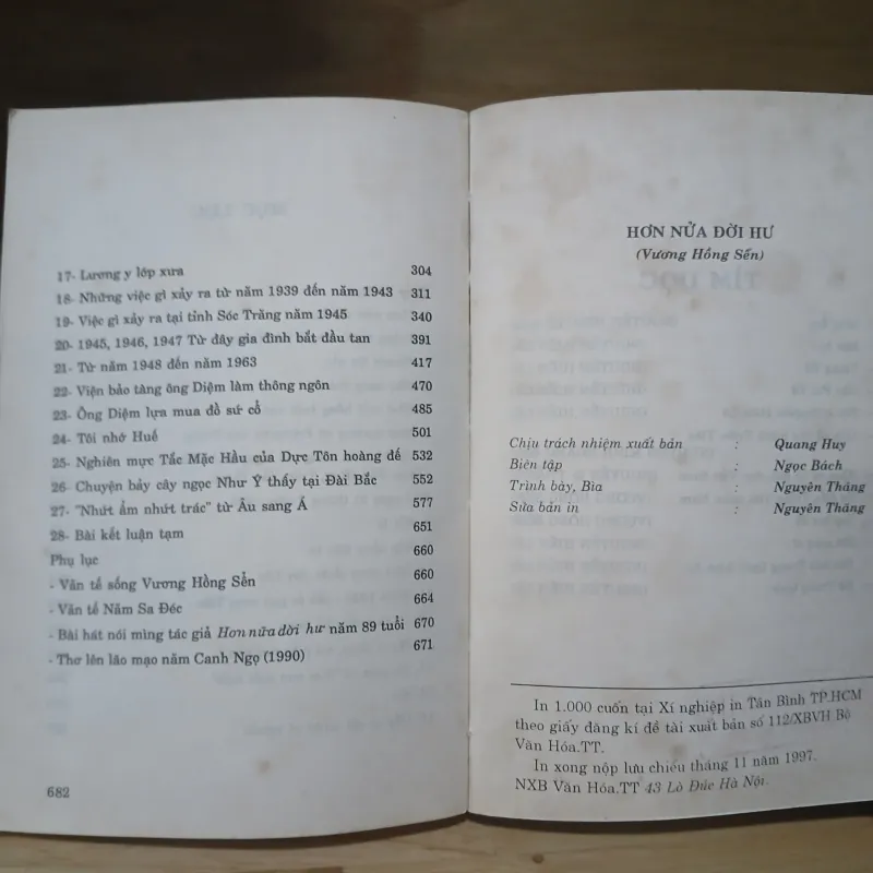 Vương Hồng Sển - Hơn Nửa Đời Hư 995788