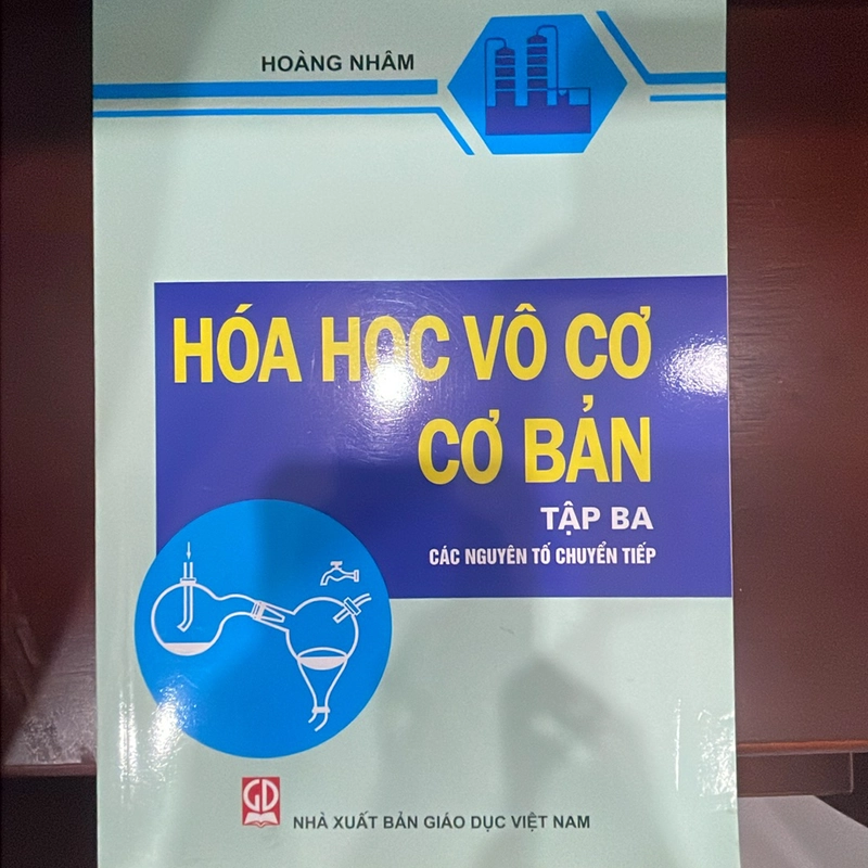 Sách Hoá học vô cơ cơ bản - Các nguyên tố chuyển tiếp tập 3 Hoàng Nhâm mới mua 238694