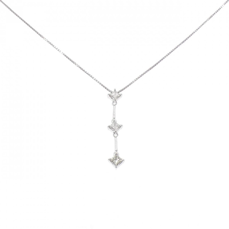 K18WG Dây chuyền kim cương 0.30CT - Hàng hiệu Chính hãng 857193