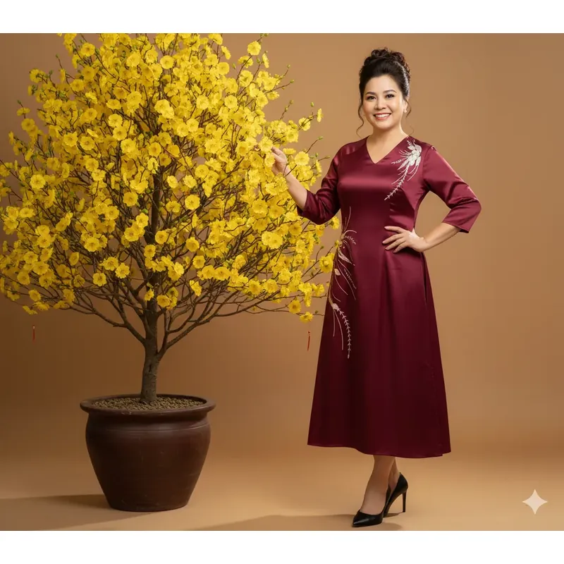 Đầm trung niên  711737