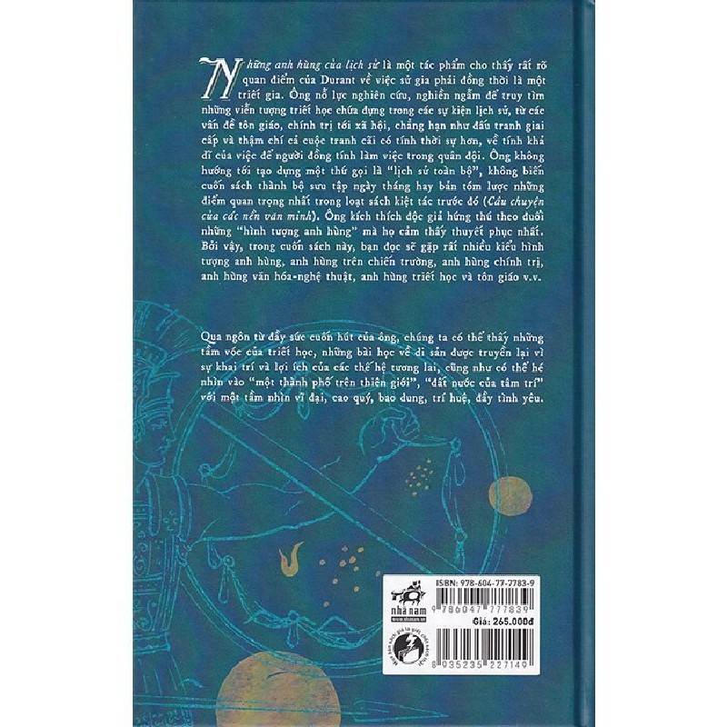 Những Anh Hùng Của Lịch Sử (Bìa Cứng) - Will Durant 139110