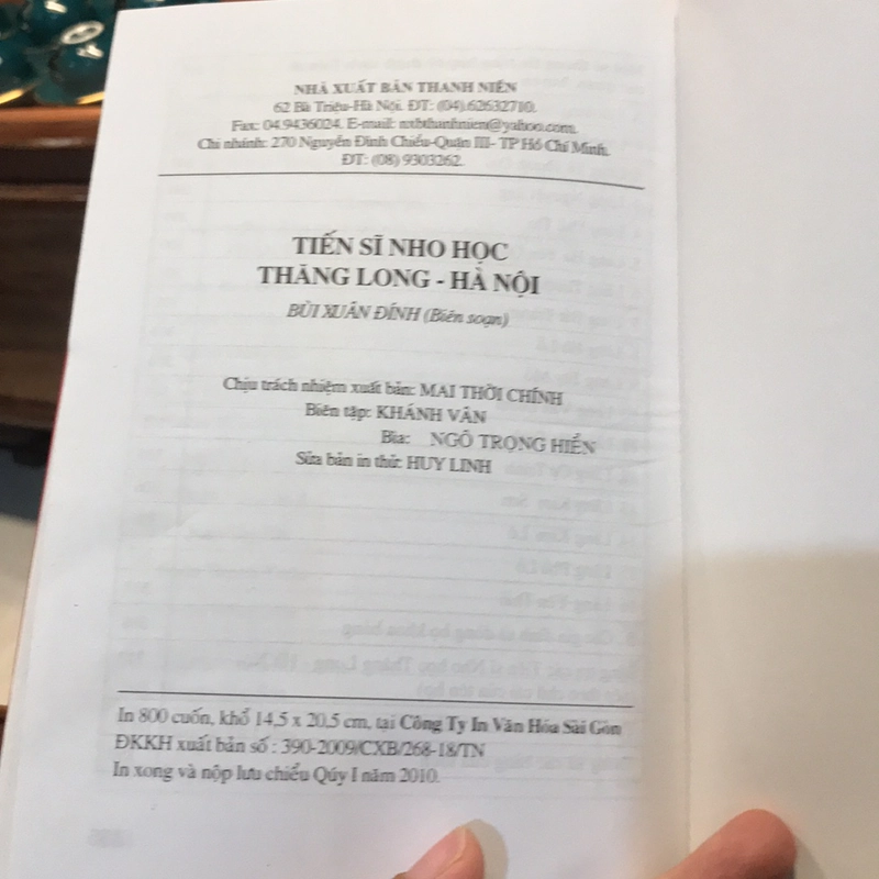 TIẾN SĨ NHO HỌC THĂNG LONG HÀ NỘI 508916