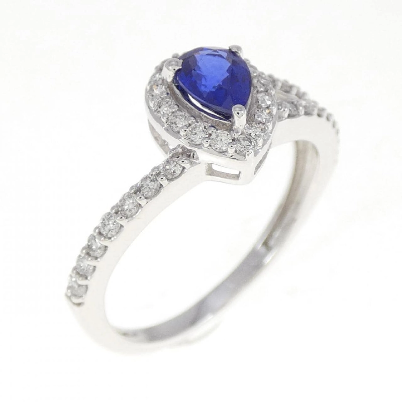 【Sản phẩm mới】Nhẫn Sapphire K18WG 0.56CT 673590
