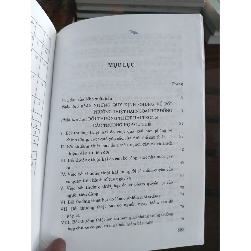 Tìm hiểu về bồi thường thiệt hại ngoài hợp đồng - Văn Thấm 2004 (Sách chính trị - pháp lý) VAVO1304-A0 1012260