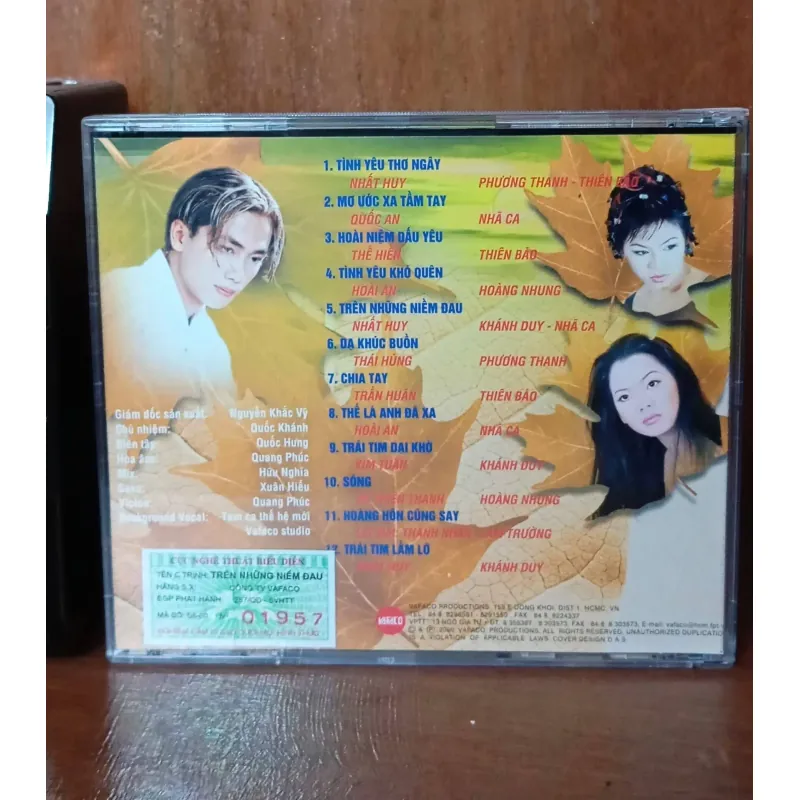 CD chính hãng - Trên những niềm đau 1018757
