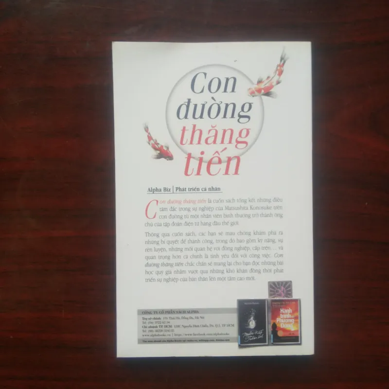 [Sách Doanh Nhân] Con Đường Thăng Tiến (Matsushita Konosuke) - Nhà Sáng Lập Panasonic 977487