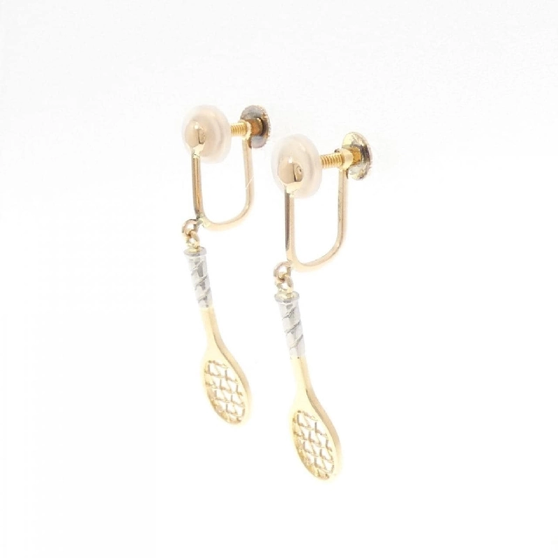 K18YG/PT900 Bông tai - Hàng hiệu Authentic 878333