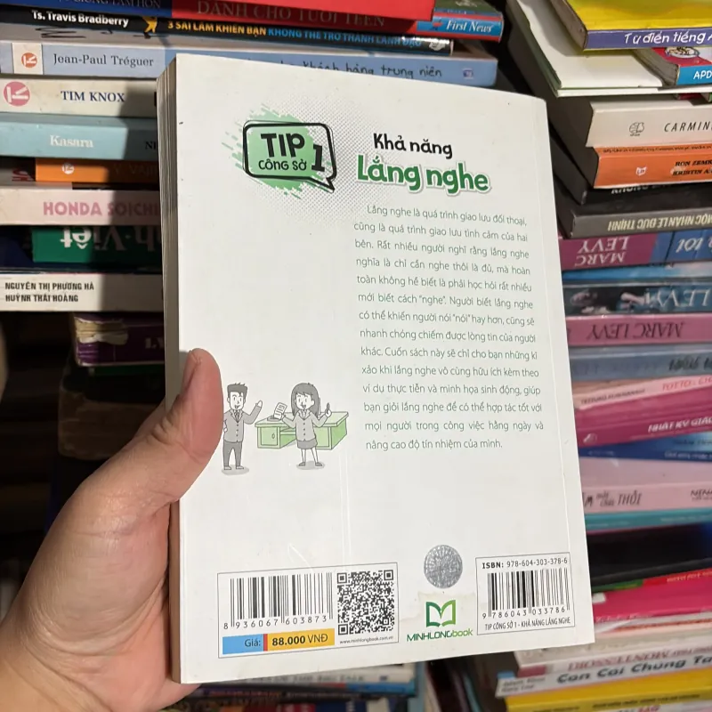 II Sách Kỹ Năng: Tip 1 Công Sở _ Khả Năng Lắng Nghe - Instant Research Institute - 2020 779186