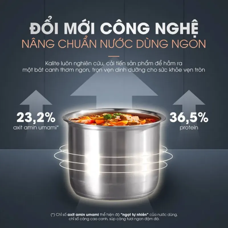 Nồi áp suất Kalite KPC5001 5L chĩnh hãng mới 100% 572333