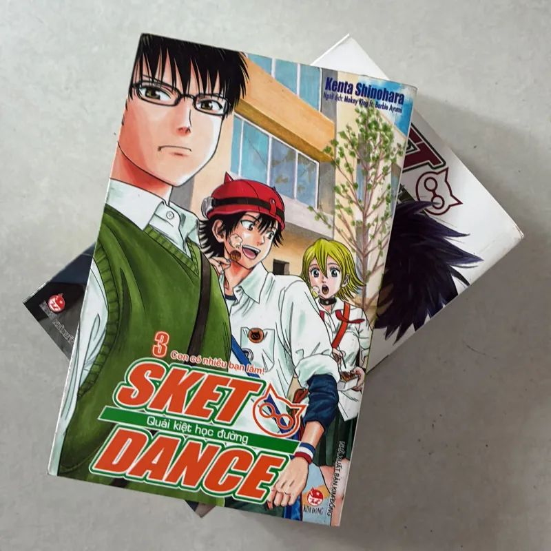 Truyện tranh Sket Dance lẻ tập (5 cuốn) (Co) 749561