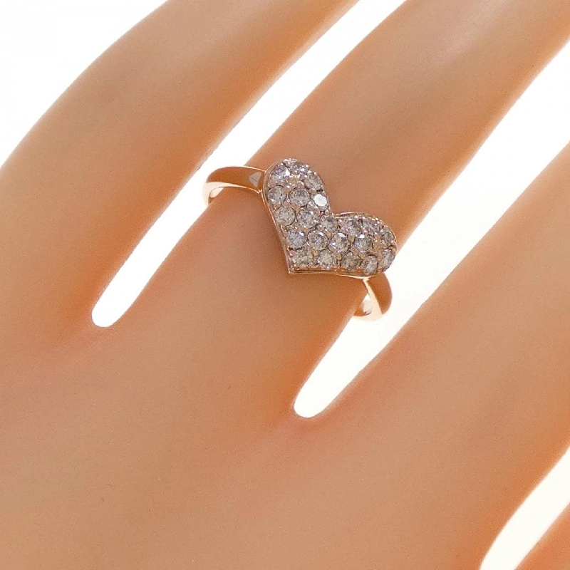 Nhẫn kim cương hình trái tim K18PG 0.30CT - Hàng hiệu Chính hãng 848508