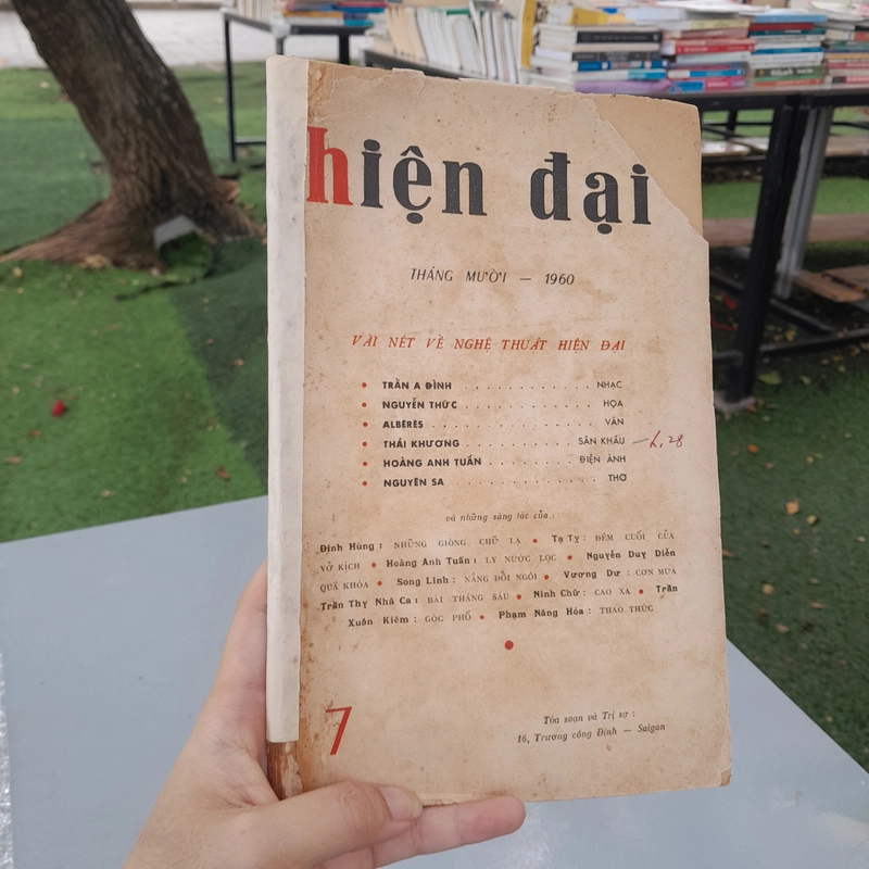 TẠP CHÍ HIỆN ĐẠI THÁNG MƯỜI-1960
SỐ 7 473601
