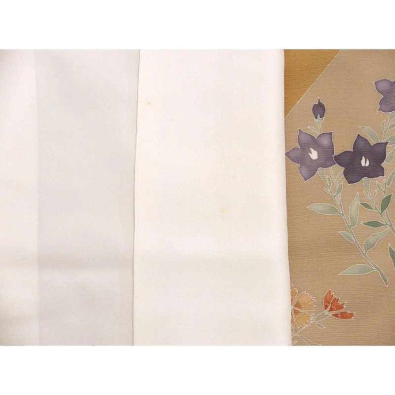 Áo kimono màu sắc lưu giữ, chế tác vàng bạnzen, thêu hình kiếm片喰 - Hàng hiệu Authentic 877950