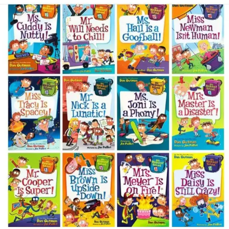 Sách - 𝐌𝐘 𝐖𝐄𝐈𝐑𝐃 𝐒𝐂𝐇𝐎𝐎𝐋 phần 4 - 12 quyển, 780497