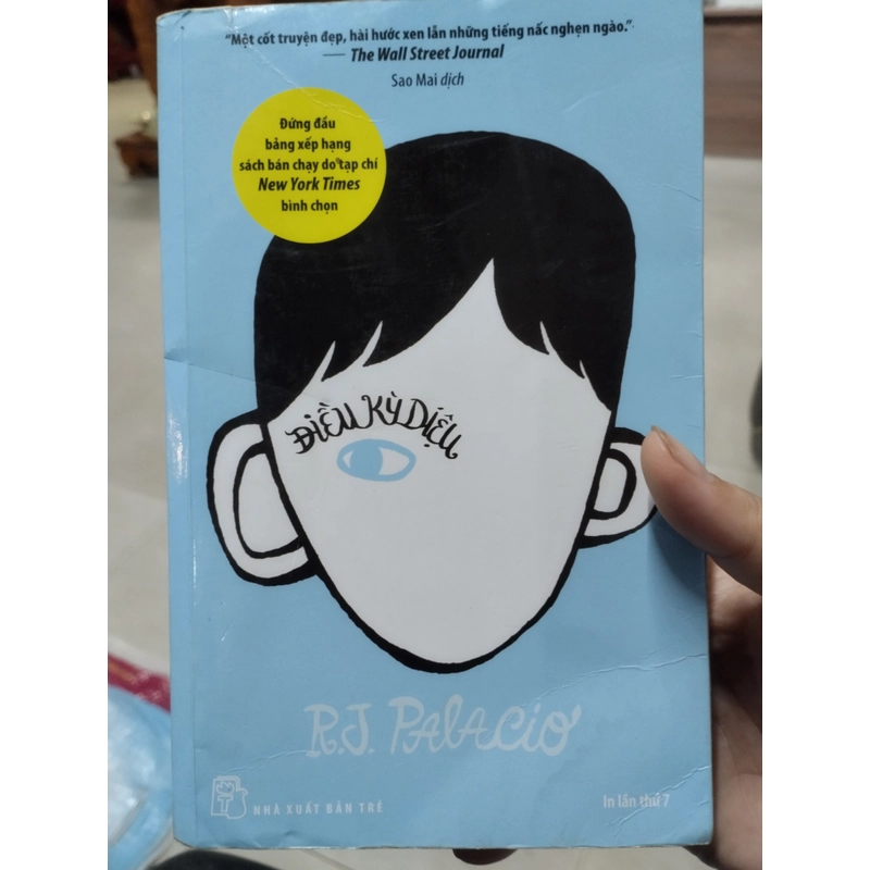 tiểu thuyết Điều Kỳ Diệu (Wonder) của tác giả R.J. Palacio.  496617